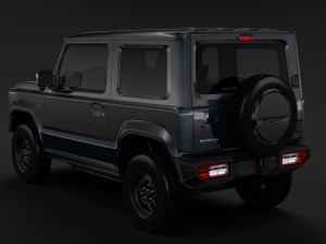 suzuki jimny xl 2019 Model 3D