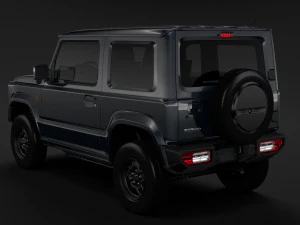 suzuki jimny xl 2019 3D Model