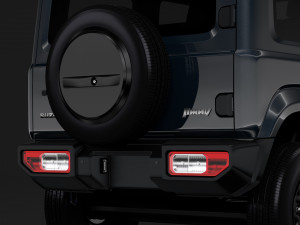 suzuki jimny xl 2019 Model 3D