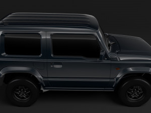 suzuki jimny xl 2019 Model 3D