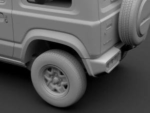 suzuki jimny xl 2019 3D Model