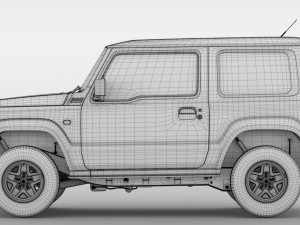 suzuki jimny xl 2019 Model 3D
