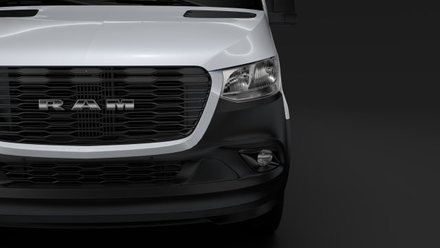 ram sprinter panel van l2h1 rwd 2019 3D मॉडल .c4d .max .obj .3ds .fbx .stl .blend 
