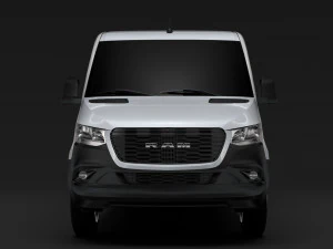 ram sprinter panel van l2h1 rwd 2019 3D Model