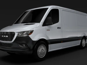 ram sprinter panel van l2h1 rwd 2019 3D Model
