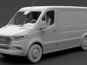 ram sprinter panel van l2h1 rwd 2019 3D Model