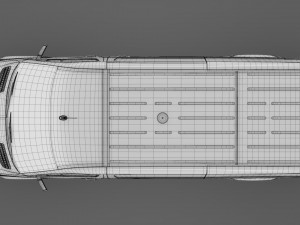 ram sprinter panel van l2h1 rwd 2019 3D मॉडल