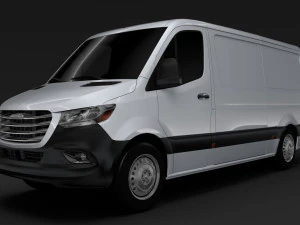 freightliner sprinter panel van l2h1 rwd 2019 3D Model