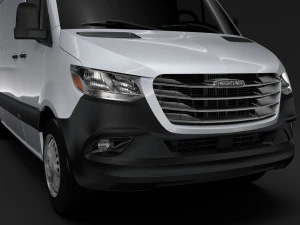 freightliner sprinter panel van l2h1 rwd 2019 3D Model