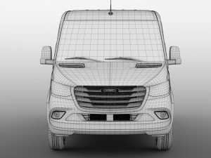 freightliner sprinter panel van l2h1 rwd 2019 Modello 3D