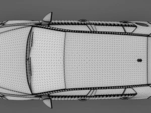 volkswagen golf 7 gtd 5d 2016 3D Model