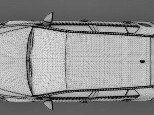 volkswagen golf 7 tsi 5d 2016 Modelo 3D
