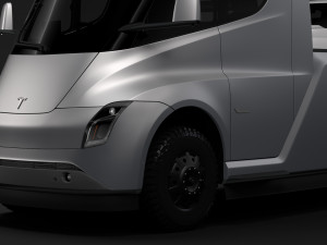 tesla pickup 2020 3D Модель