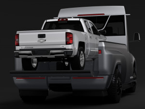 tesla pickup 2020 3D Модель