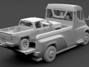 tesla pickup 2020 3D Модель