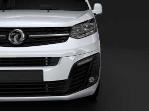 vauxhall zafira life l1 2019 3D Модель