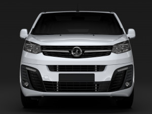 vauxhall zafira life l1 2019 Model 3D