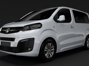 vauxhall zafira life l1 2019 Model 3D