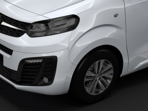vauxhall zafira life l1 2019 Model 3D
