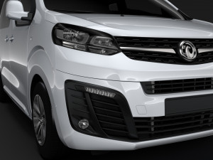vauxhall zafira life l1 2019 Model 3D