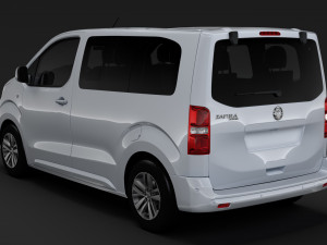 vauxhall zafira life l1 2019 Model 3D