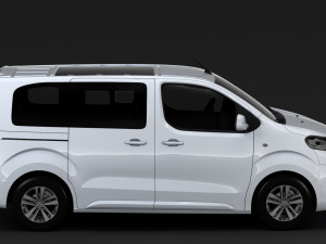 vauxhall zafira life l1 2019 Model 3D