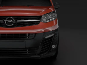 Opel Vivaro Van L1 2019 3D Modell