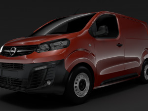 opel vivaro van l1 2019 3D 모델