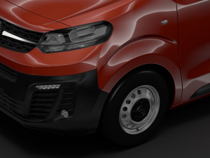 opel vivaro van l1 2019 3D 모델