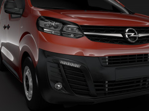 opel vivaro van l1 2019 3D 모델