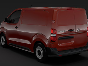 opel vivaro van l1 2019 3D 모델