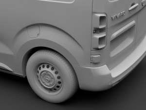 opel vivaro van l1 2019 3D 모델