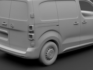 opel vivaro van l1 2019 3D 모델