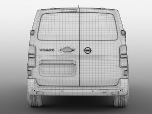 opel vivaro van l1 2019 3D 모델