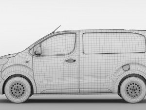opel vivaro van l1 2019 3D 모델