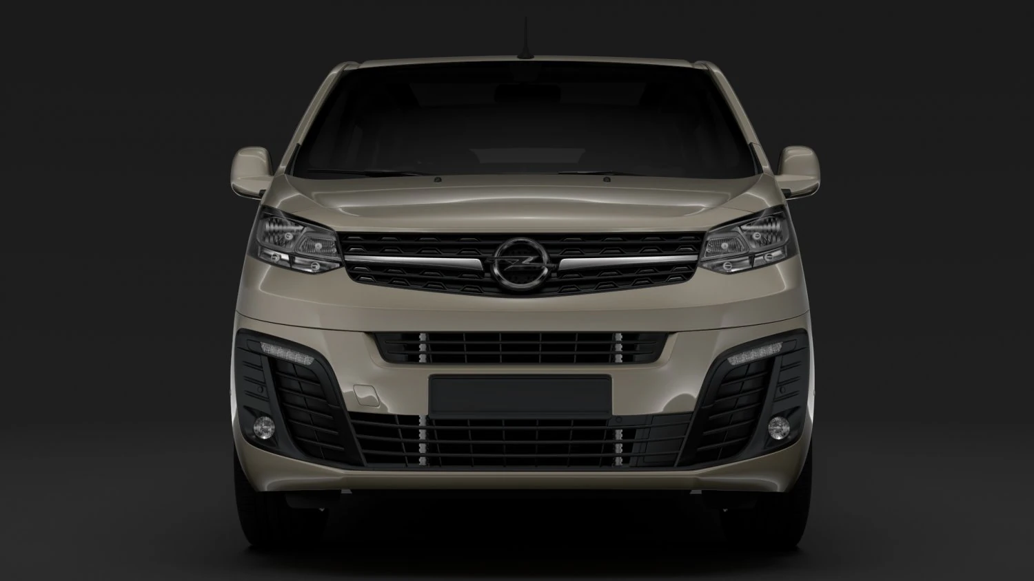 opel zafira life l1 2019 3D Model .c4d .max .obj .3ds .fbx .stl .blend