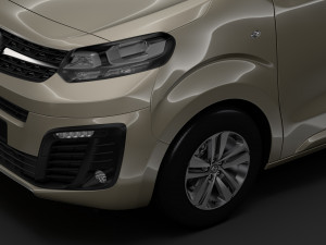 opel zafira life l1 2019 Modèle 3D