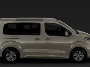 opel zafira life l1 2019 Modèle 3D