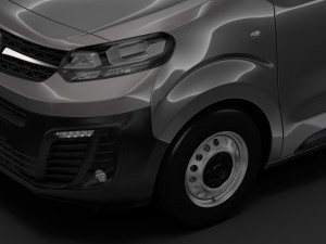 vuaxhall vivaro l1 2019 3Dモデル