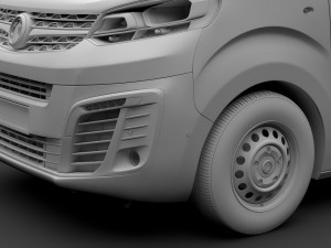vuaxhall vivaro l1 2019 3Dモデル