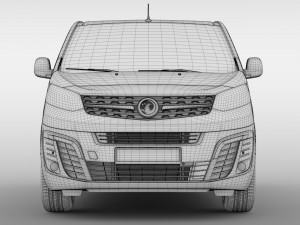vuaxhall vivaro l1 2019 3Dモデル