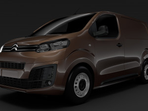 citroen dispatch m 2019 3D Model