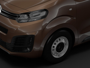 citroen dispatch m 2019 3D Model