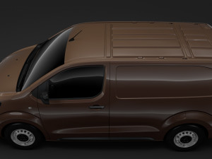 citroen dispatch m 2019 3D Model