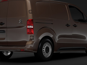 citroen dispatch m 2019 3D Model
