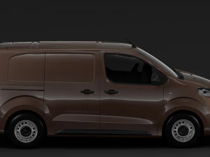 citroen dispatch m 2019 3D Model