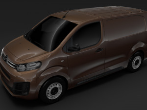 citroen dispatch m 2019 3D Model