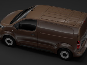 citroen dispatch m 2019 3D Model