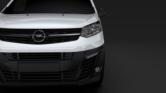 opel vivaro van l2 2019 Modello 3D .c4d .max .obj .3ds .fbx .stl .blend