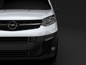 opel vivaro van l2 2019 3Dモデル